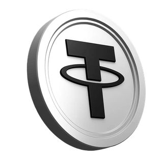 Grafički prikaz kovanice Tether USDT u dijelu s informacijama o platformi